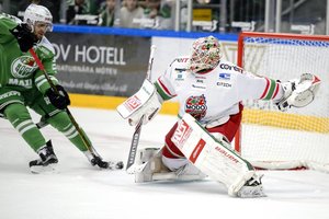 <p>Felix Schütz trifft zum 1:1 gegen MODO Hockey.<br/>Foto: Imago<br/></p>