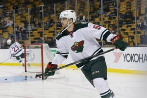 <p>Brett Bulmer im Trikot von Minnesota.<br/>Foto: imago<br/></p>