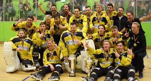 Doppeltes Comeback: Crash Eagles Kaarst erneut deutscher Skaterhockeymeister