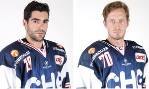 Landshut holt Stürmer-Doppelpack von Meister Ravensburg: Robbie Czarnik und Mathieu Pompei unterschreiben für ein Jahr
