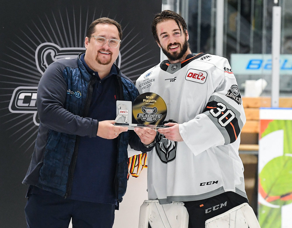 Frankfurts PlayoffMVP Jake Hildebrand "Wir haben uns nicht vom Weg