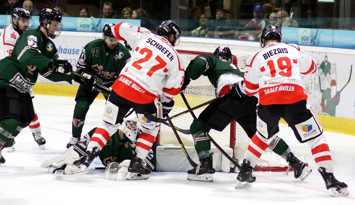 Indians gewinnen Spitzenspiel, Scorpions unterliegen Rostock, Erfurt siegt im Drachenduell – Halle entscheidet Shootout in Herne