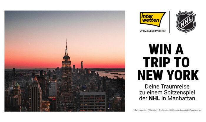 interwetten schenkt als offizieller Sponsor der NHL exklusive Fan-Momente
