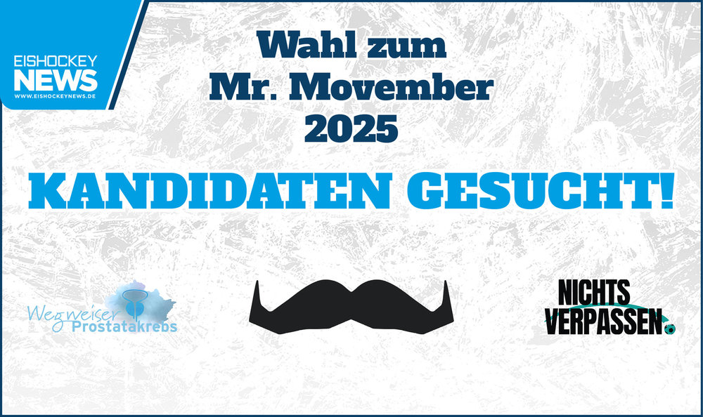 Kandidaten gesucht – Nominierungen für Wahl zum „Mr. Movember“ 2025 können ab sofort eingereicht werden