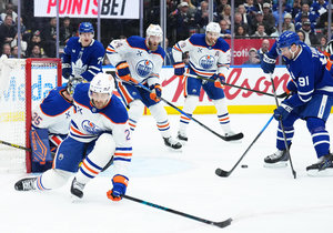 Drei Assists bei Edmontons 6:3 in Toronto: Draisaitl nur noch einen Punkt von Erfüllung eines Traums entfernt