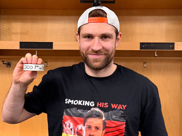 Leon Draisaitl erreicht als erster deutscher Spieler 1.000 Hauptrundenpunkte in der NHL