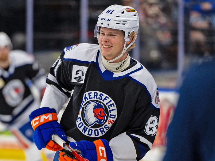 Samanski gelingt mit vier Punkten bisher erfolgreichstes AHL-Spiel, Reichel debütiert für Abbotsford