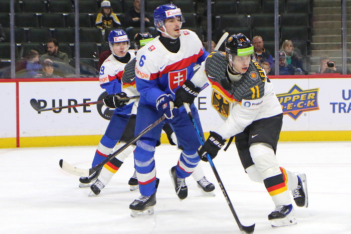 Zu spät Zugriff gefunden: Deutsche U20 unterliegt der Slowakei im zweiten WM-Spiel