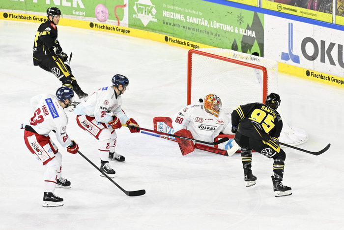 Krefeld gewinnt auch drittes Derby gegen Düsseldorf – Benson-Hattrick in Kassel, Rosenheim mit Shorthander-Doppelschlag