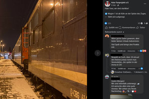 Kölner Sonderzug zum Spiel nach Dresden muss umkehren