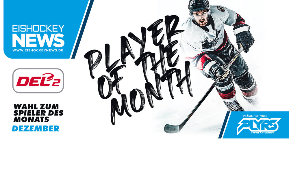 Wer wird Spieler des Monats Dezember in der DEL2?