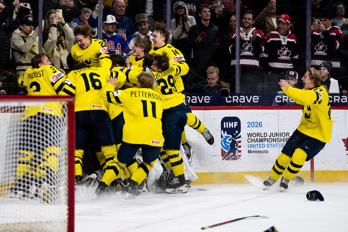 Schweden gewinnt die World Juniors, Silber an Tschechien, Bronze an Kanada