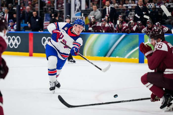 Lettland hält gegen die USA nur ein Drittel lang mit und kassiert deutliche 1:5-Pleite