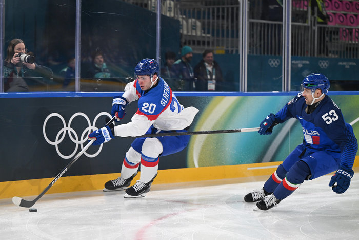 Nur ein Drittel lang überzeugt: Slowakei zittert sich mit 3:2 gegen Italien zum zweiten Sieg bei Olympia