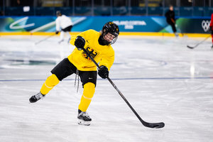 DEB-Stürmerin Svenja Voigt: „Sie haben wahnsinnig viel Talent in ihren Reihen“