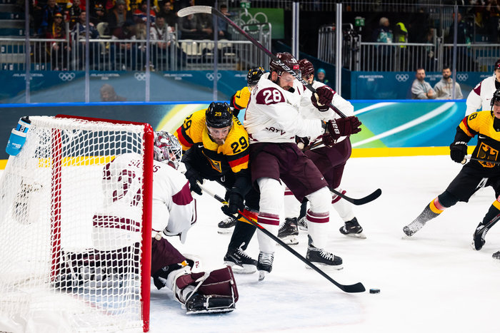 Zu viele Chancen vergeben und ausgekontert: DEB-Männer unterliegen Lettland mit 3:4