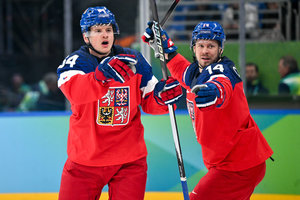 Alle Tore im zweiten Drittel: Tschechien beendet mit 3:2-Erfolg das Olympia-Turnier Dänemarks