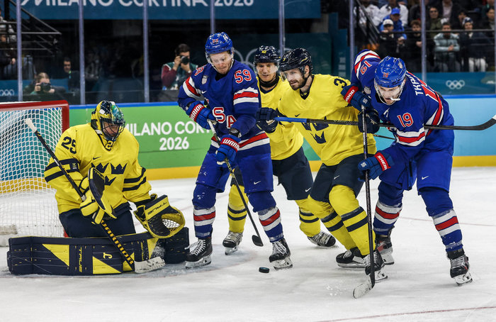 Quinn Hughes' Einzelaktion entscheidet: USA schlagen Schweden in der Overtime und stehen im Olympia-Halbfinale