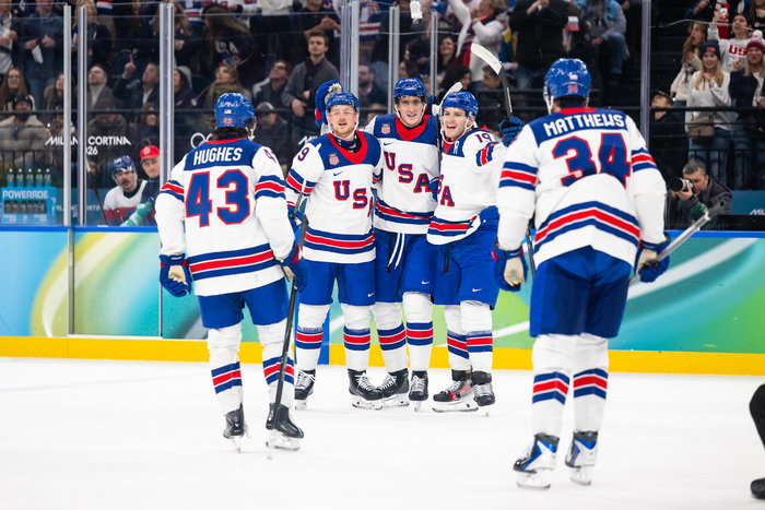 Finale der NHL-Stars perfekt: USA folgen Kanada durch 6:2 über die Slowakei ins Endspiel von Mailand