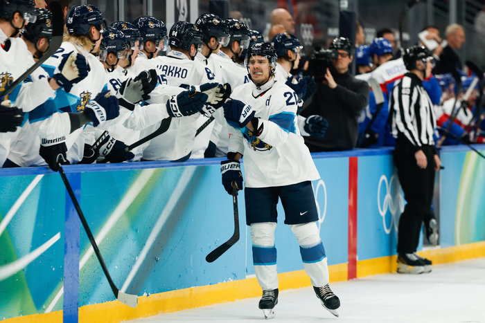 Nächste Olympia-Medaille für Finnland: Leijonat sichern sich mit 6:1 gegen die Slowakei Bronze