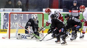 Vier Treffer in vier Minuten: Trappers schlagen Indians, Scorpions und Ice Dragons siegen in der Overtime 