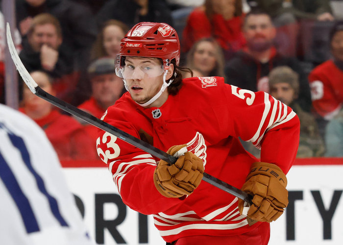 Werbeoffensive der NHL: Detroit und Seider am 2. März live im FreeTV bei ProSiebenMaxx