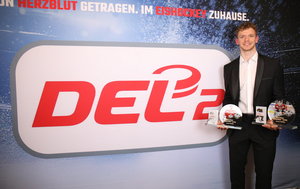 Jonas Neffin ist Spieler des Jahres in der DEL2 – Weitere Auszeichnungen für Vandane, Newton, Popiesch, Nieleck und Vinzens