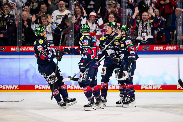 Mannheim mit CHL-Ticket, Berlin direkt im Viertelfinale, Wolfsburg dramatisch zum Heimvorteil