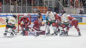 Towerstars entscheiden Overtime-Krimi dank Ahlroth für sich, auch Rosenheim gleicht die Serie aus