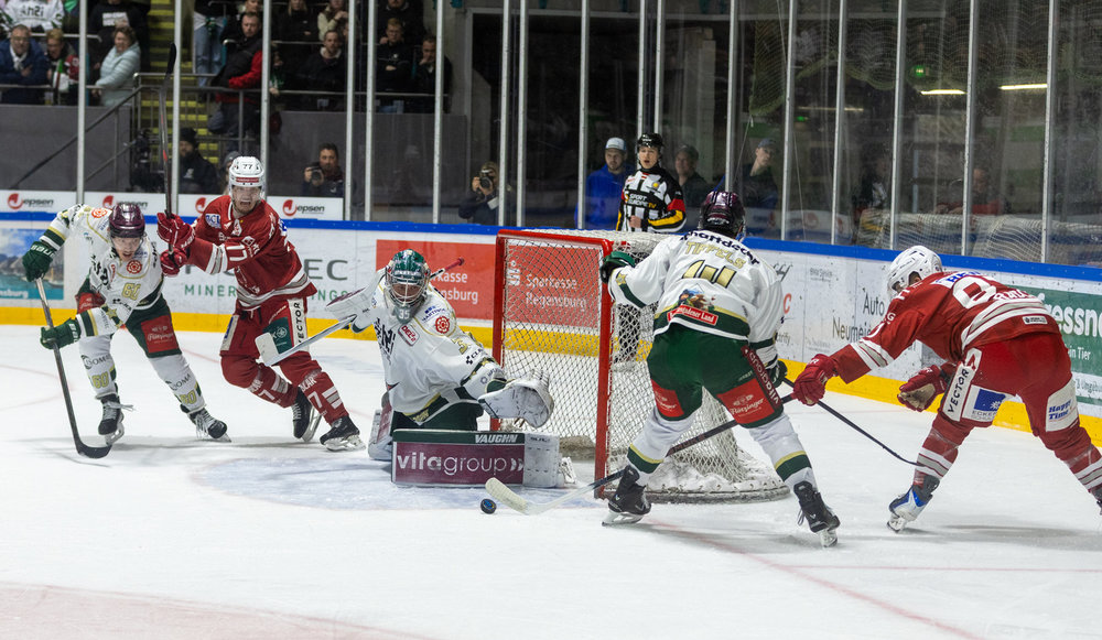 Kassel und Regensburg ziehen ins Halbfinale ein, Fonstad schießt Bietigheim zu Spiel 7 – Kaufbeuren am Abgrund