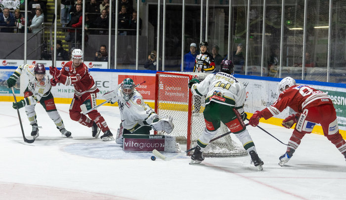 Kassel und Regensburg ziehen ins Halbfinale ein, Fonstad schießt Bietigheim zu Spiel 7 – Kaufbeuren am Abgrund