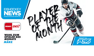 Wer wird Spieler des Monats März 2026 in der PENNY DEL?