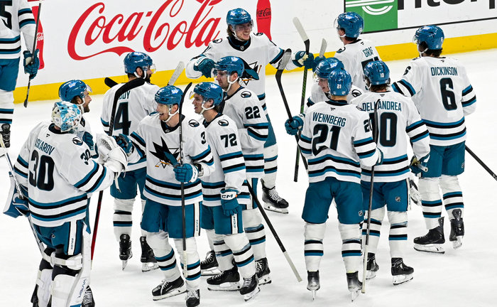 Sharks, Kings und Jets siegen im Wildcard-Rennen – Kraken mit fünfter Niederlage in Serie 