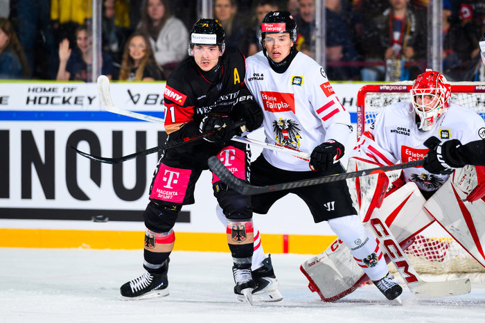 DEB-Auswahl gewinnt zweites Duell mit Österreich – 5:2 nach starken 40 Minuten und Wackler im Schlussdrittel